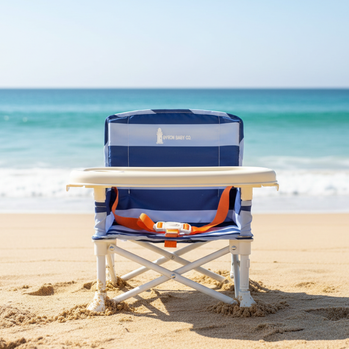 Navy &amp; Light Blue Baby Chair