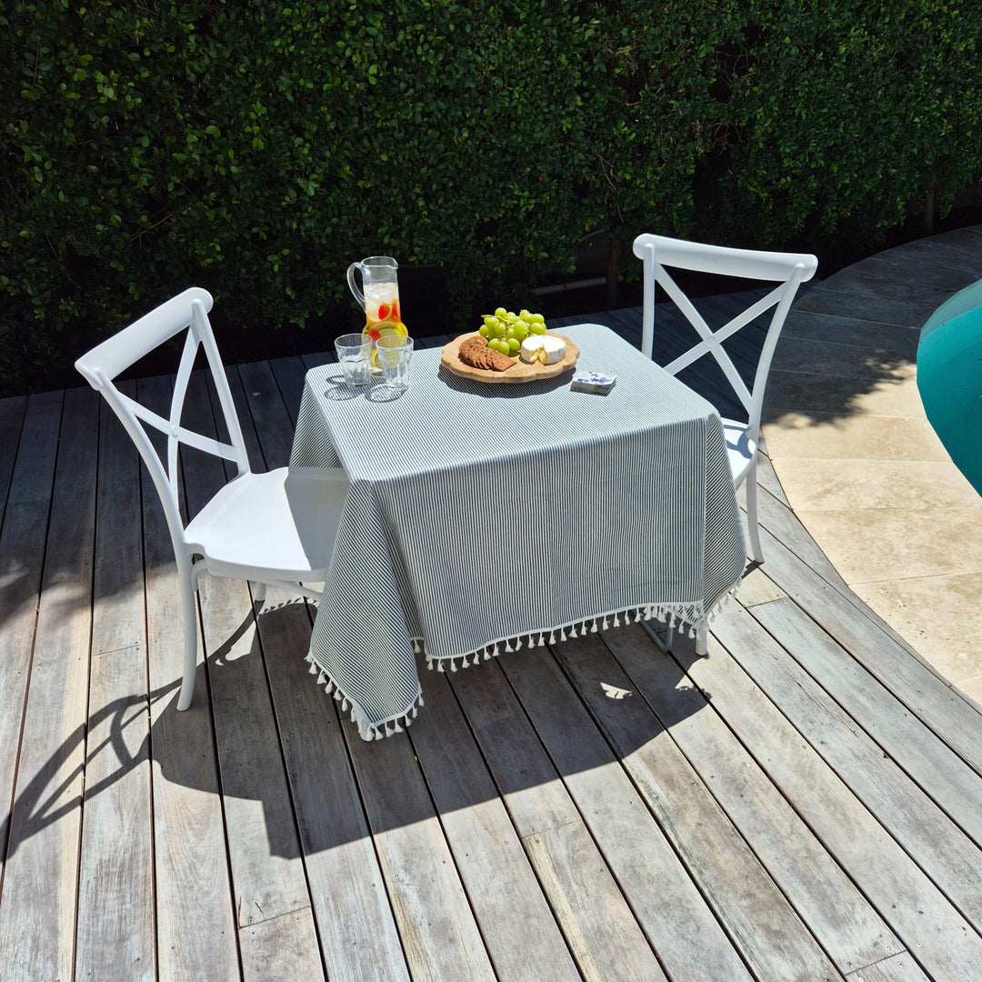 Square Tablecloth with Tassel