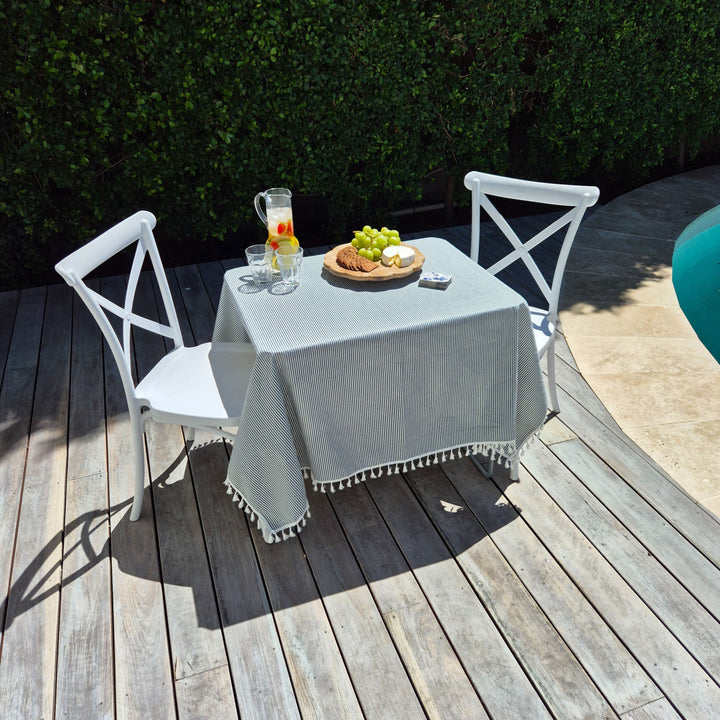 Square Tablecloth with Tassel