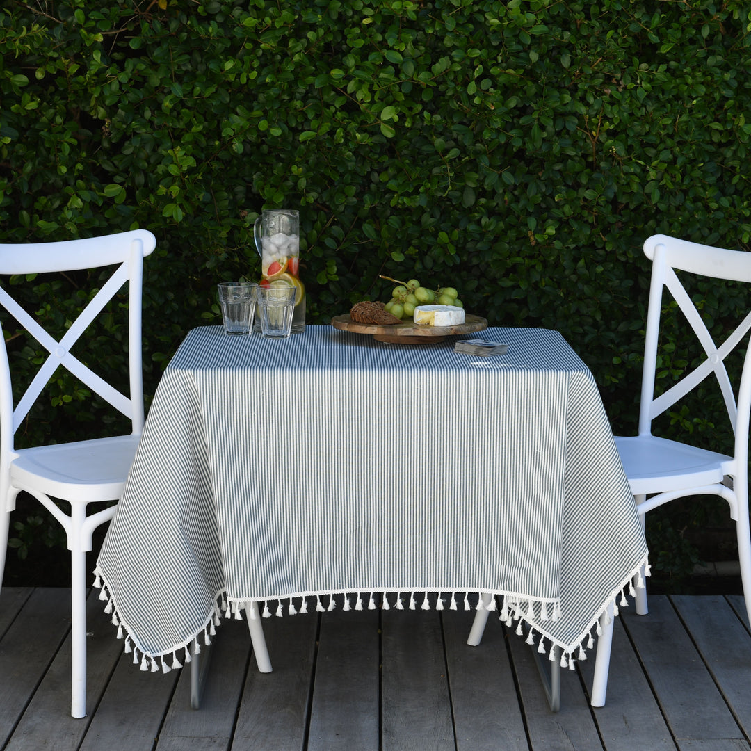 Square Tablecloth with Tassel