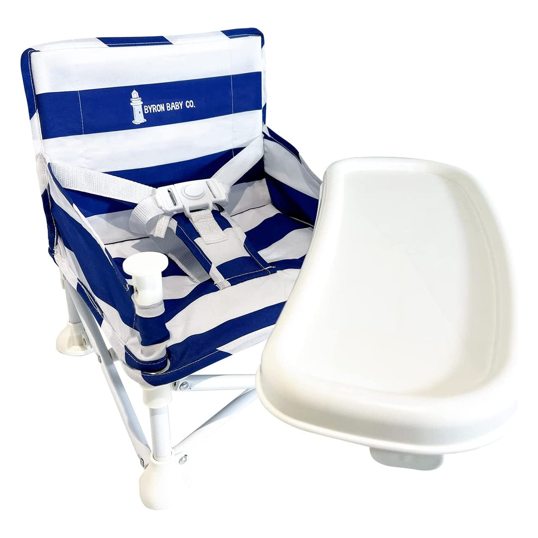 High Chair Baby Chair with Tray for Baby, Booster Chair for Camping, Beach, with Carry Bag