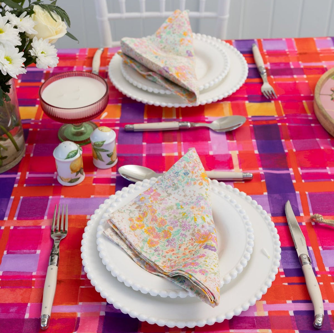 5ft/6ft Stylish Tablecloth | Secure Fit | Byron Lifestyle Co